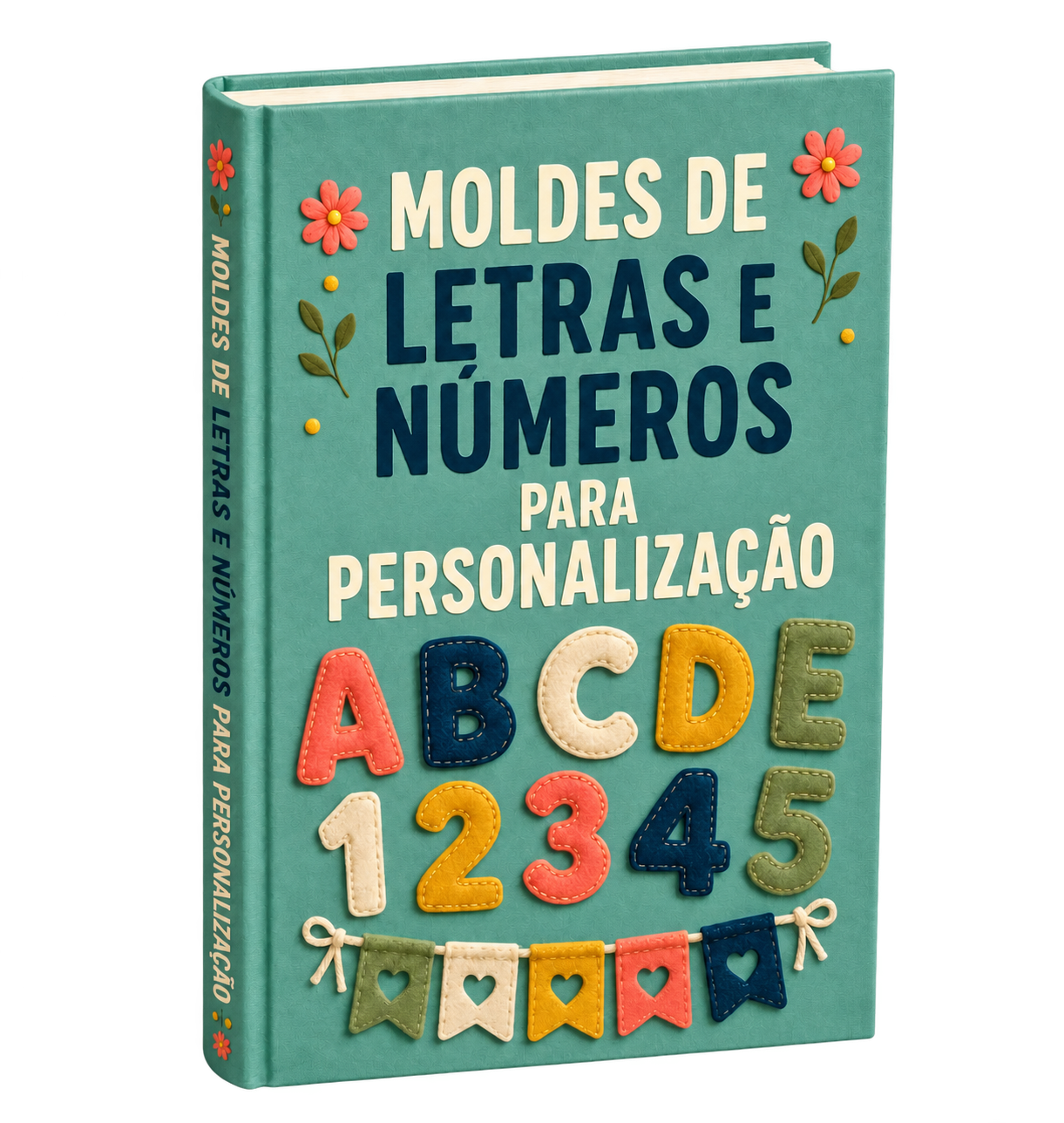Moldes de Letras e Números para Personalização
