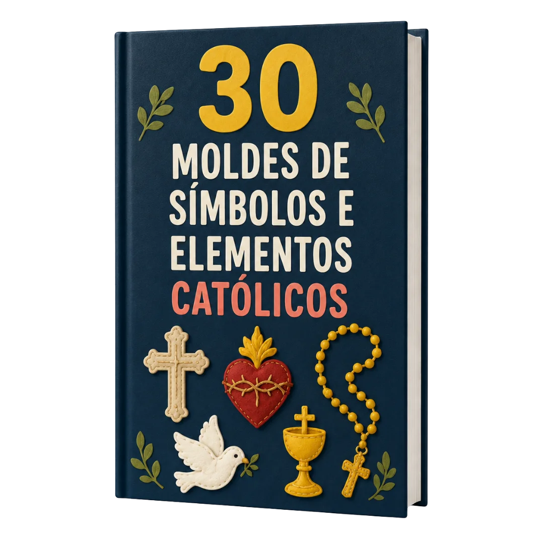 70 Moldes de Símbolos e Elementos Católicos