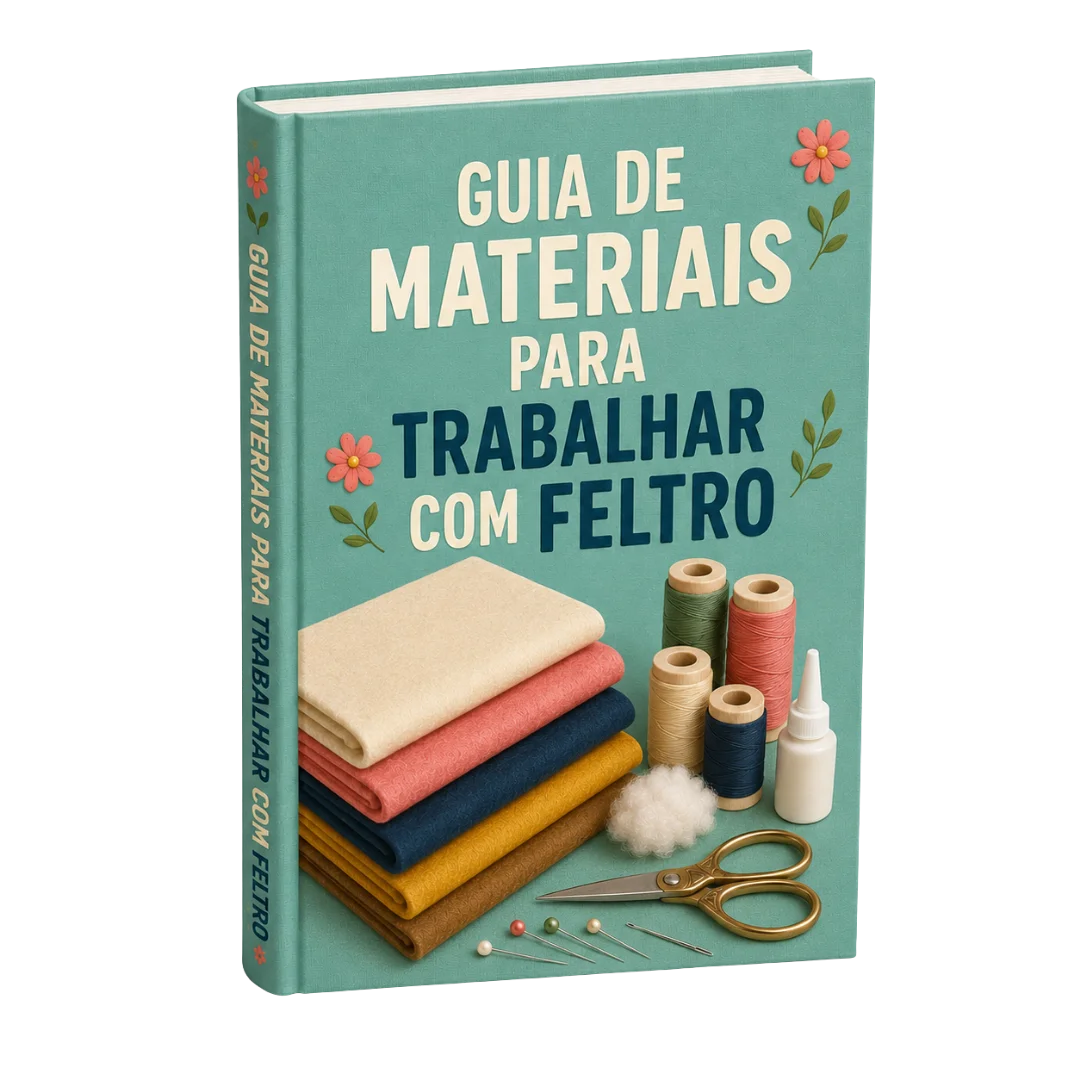 Guia de Materiais para Trabalhar com Feltro
